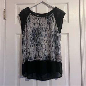 DKNY Marble Patterned Blouse